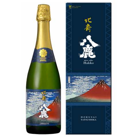 八鹿 awa sake 白虹×北斎